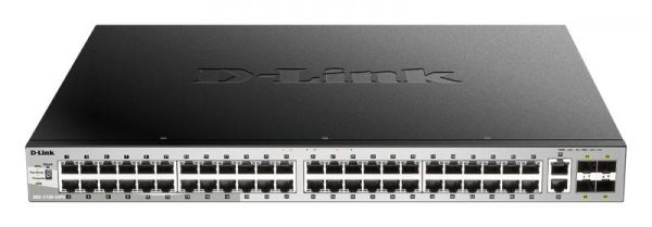 Switch D-Link DGS-3130-54PS/SI, 54-Port Gigabit SFP L3 Stackable Managed Switch, - imagine 6