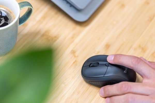 Mouse Trust Wireless optic, rezolutie 1600 DPI, albastru - imagine 14