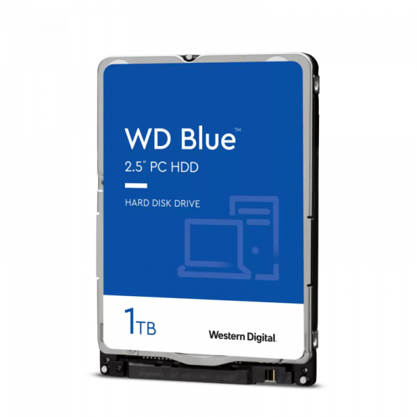 HDD  WD Blue 1TB SATA-III 5400rpm 128mb