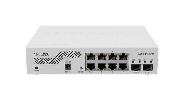 MIKROTIK, CSS610-8G-2S+IN 8G, 2 SFP+ Port , Indoor Switch 64kb - imagine 8