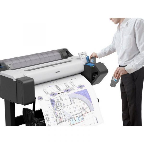 Plotter Canon imagePROGRAF TM-350 36"(914mm), format A0, 5 culori, rezolutie - imagine 10