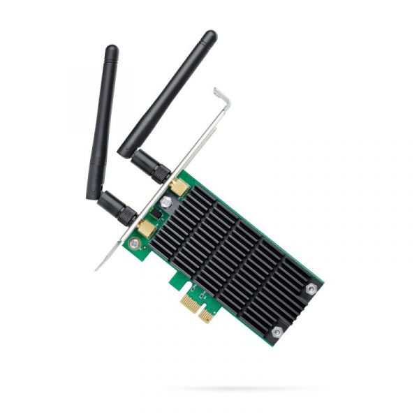 Adaptor wireless TP-Link, AC1200 Dual-band, 867/300Mbps,PCI-E, 2 antene detasabile, standarde - imagine 3