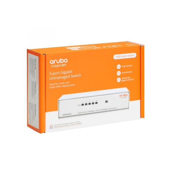 HPE Networking Instant On Switch 5p Gigabit 1430 - imagine 5