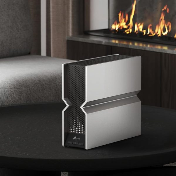 TP-LINK Router wireless TRi-Band Archer BE800, Otel inoxidabil, BE19000, Viteze - imagine 11