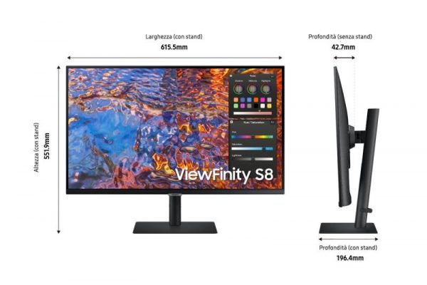 Monitor Samsung 27" LS27B800PXUXEN - imagine 9