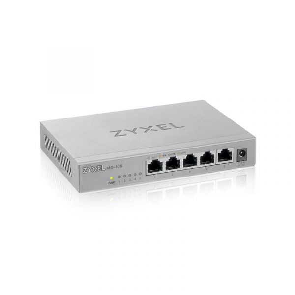 Switch ZyXEL 2.5Gigabit MG-105-ZZ0101F, 5 port, 100/1000/2500 Mbps - imagine 8
