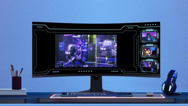 Monitor TCL 34" 34R83Q, Curvature: 1500R, Diagonal (inch): 34, Diagonal - imagine 8