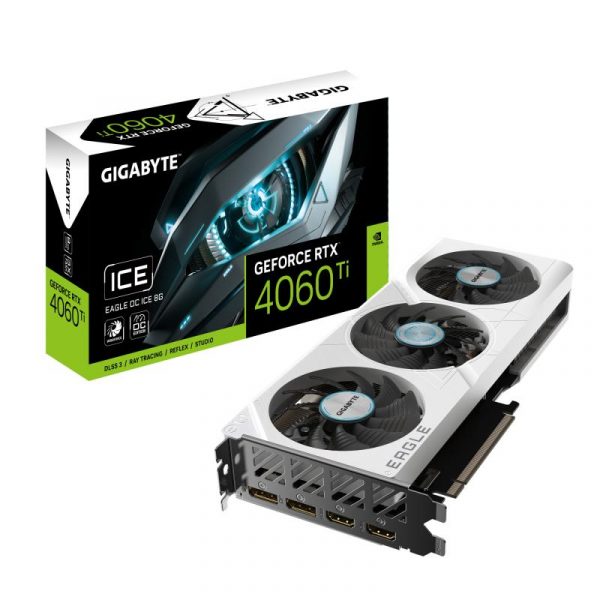 Placa Video GIGABYTE GEFORCE RTX 4060 TI EAGLE OC ICE - imagine 10