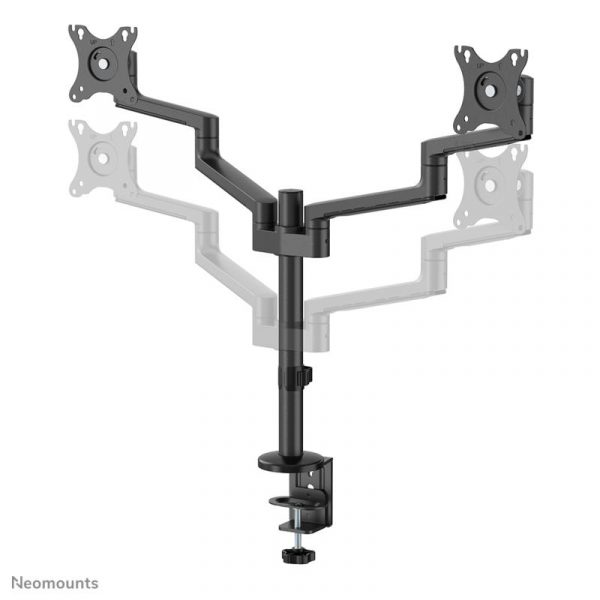 Brat dublu monitor Neomounts DS60-425BL2; pentru display-uri cu diagonale 17"-27", - imagine 11