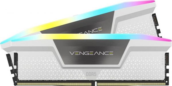 Memorie RAM Corsair Vengeance RGB White 32GB DDR5 5600MHz CL36 - imagine 3