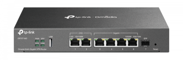 "Omada Multi-Gigabit VPN Router PORT: 1× 2.5G RJ45 WAN Port, - imagine 5