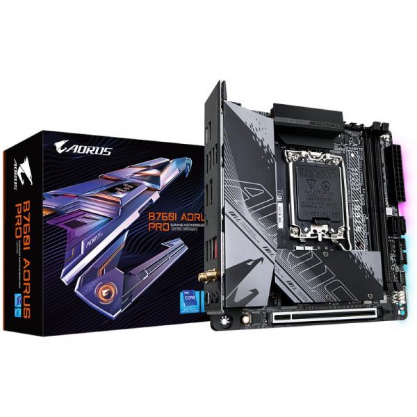 Placa de Baza GIGABYTE B760I AORUS PRO LGA1700 - imagine 7