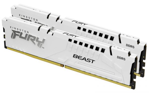Memorie RAM Kingston FURY Beast White 32GB DDR5 6000MHz CL36 - imagine 4