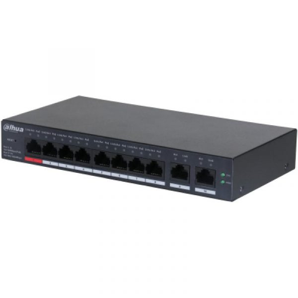 Dahua 10 Port Cloud managed POE switch CS4010-8ET-110, Interfata: Port - imagine 6