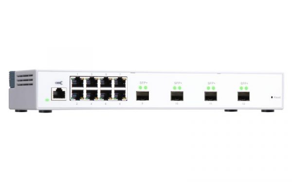 Switch QNAP M408S CPU Marvell 98DX3236, 8 porturi 1Gbps, 4 - imagine 7