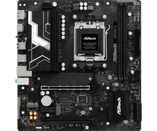 Placa de Baza ASROCK B850M-X AM5, 2x DDR5, 1x HDMI - imagine 3