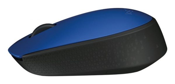 Mouse Logitech M171, wireless, rezolutie 1000 DPI, albastru - imagine 3