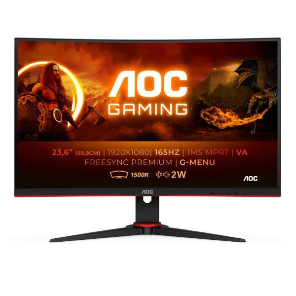 Monitor AOC 23.6" C24G2AE/BK - imagine 4