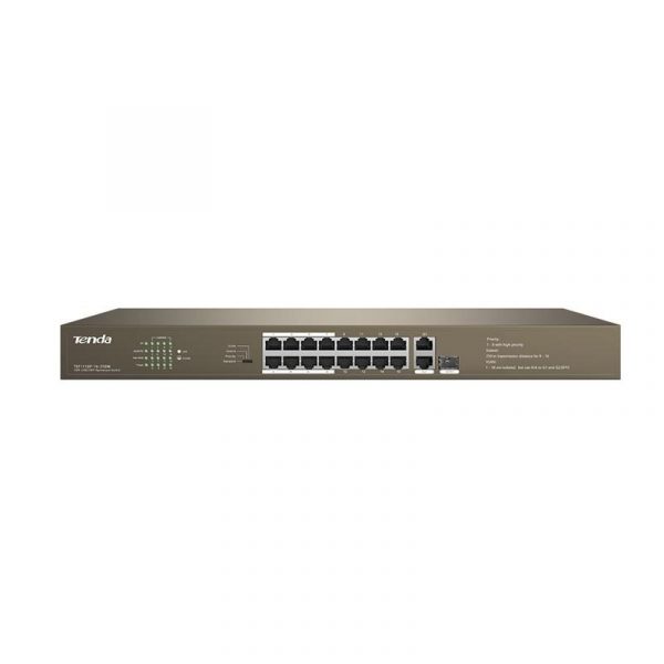 Switch Tenda TEF1118P-16-250W, 16 port, 10/100Mbps - imagine 3