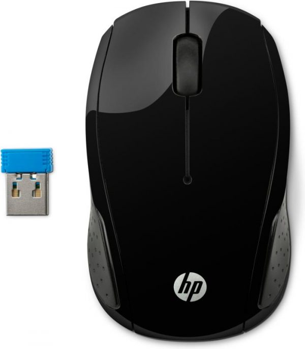 HP Mouse Wireless 200 Black. Culoare: Negru. Dimensiune: 95 x - imagine 5
