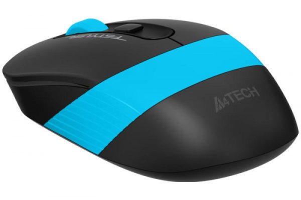 Mouse A4tech, gaming, wireless optic, 2000 dpi, negru / albastru - imagine 10