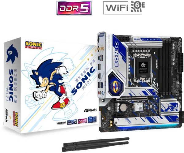 Placa de baza Asrock B760M PG Sonic LGA1700 WIFI - imagine 13