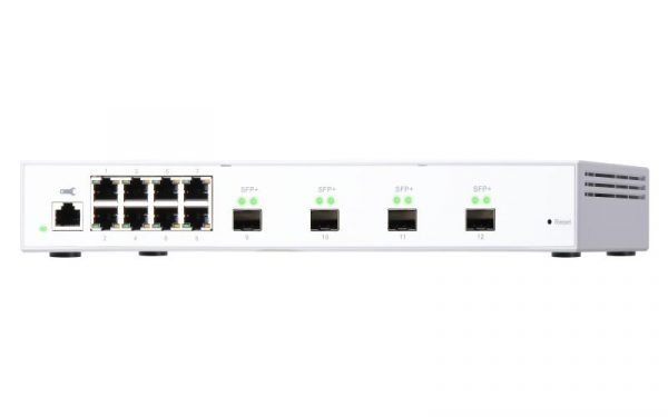 Switch QNAP M408S CPU Marvell 98DX3236, 8 porturi 1Gbps, 4 - imagine 8