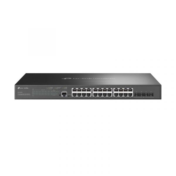 Switch TP-Link TL-SG3428XMP, 24 port, 10/100/1000 Mbps - imagine 3