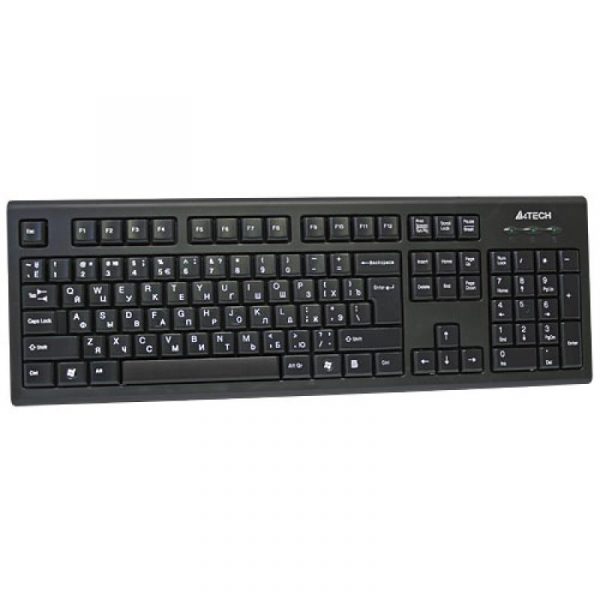 Tastatura A4TECH KRS-85-USB, cu fir, negru - imagine 3