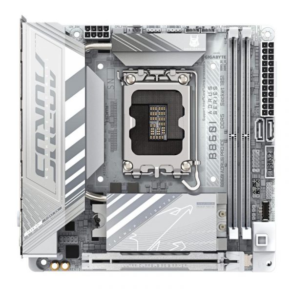Placa de Baza GIGABYTE B860I AORUS PRO ICE LGA1851, 2x - imagine 4