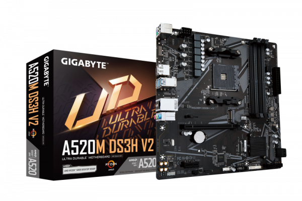 Placa de baza Gigabyte A520M DS3H V2 AM4 - imagine 5