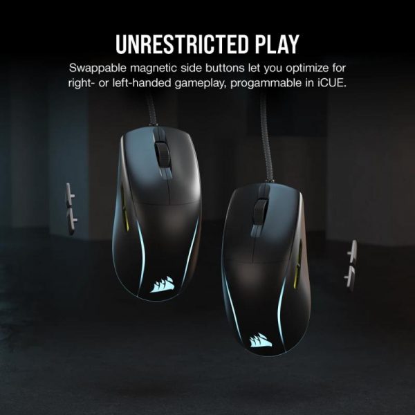 Mouse Gaming CORSAIR M75 LIGHTWEIGHT NEGRU - imagine 6
