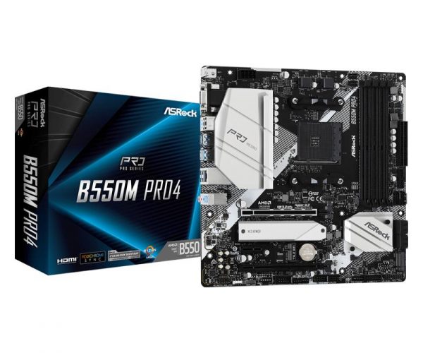 Placa de baza ASRock B550M PRO4, Socket AM4 - imagine 6