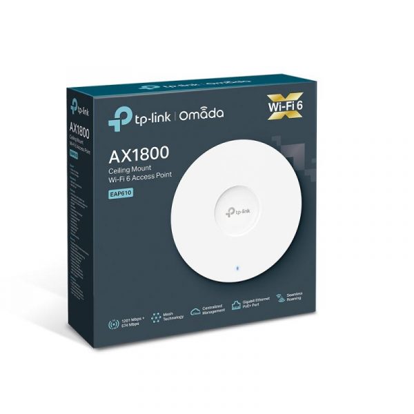 Access point TP-LINK EAP610, AX1800, Dual-Band, WiFi 6 - imagine 10