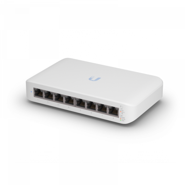 Ubiquiti UniFi 8 port switch, USW-LITE-8-POE, 8 x 10/100/1000 Mbe - imagine 5