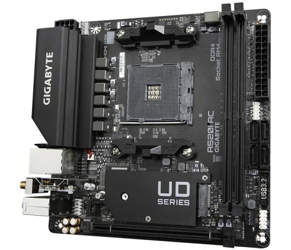 Placa de baza Gigabyte A520I AC AM4 DDR4 - imagine 9