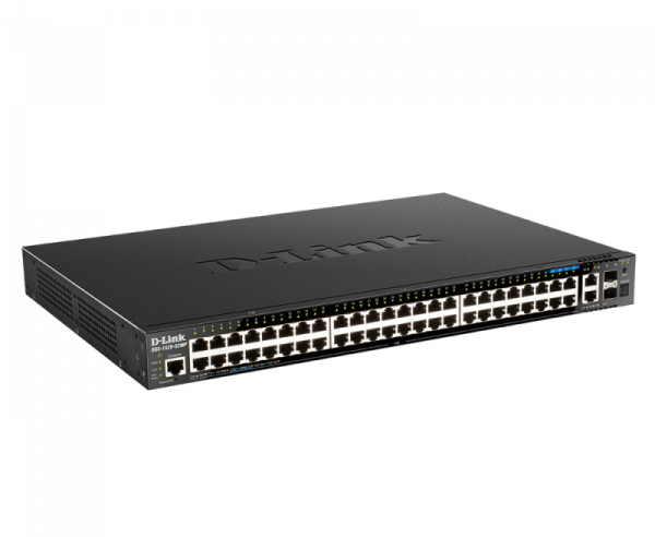 Switch D-Link DGS-1520-52MP, 48 porturi Gigabit, 2 porturi SFP+, Capacity