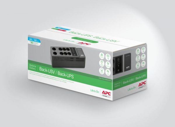 UPS APC Back-UPS 850VA, 230V, 1 USB charging - imagine 10