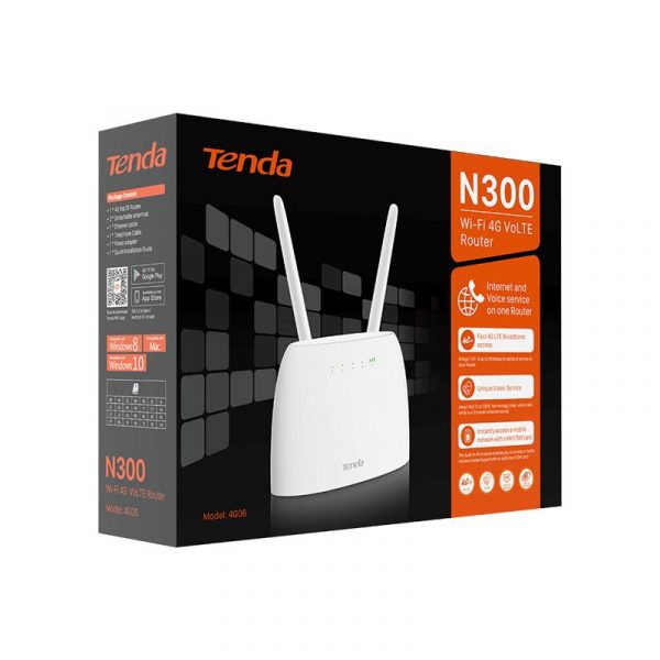 Router wireless Tenda 4G06 - imagine 8