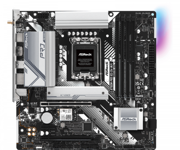 Placa de baza Asrock B760M Pro RS LGA1700, 4x DDR4 - imagine 6