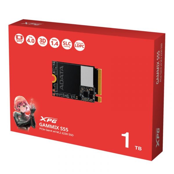 SSD Adata XPG Gammix S55 1TB PCI Express 4.0 x4 - imagine 5
