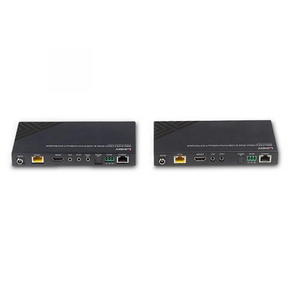 Lindy LY-38343 KVM Extender 100m Cat.6 HDMI 4K60, Audio, IR - imagine 9