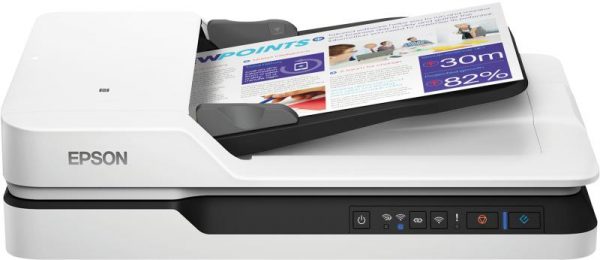 Scanner Epson DS-1660W, dimensiune A4, tip flatbed, viteza scanare: 25 - imagine 4