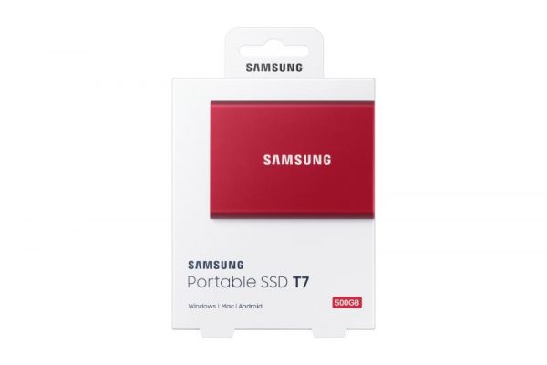 SSD Extern Samsung   500GB  Rosu  USB - imagine 11