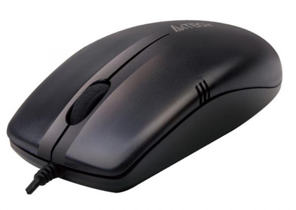Mouse A4tech cu fir, V-Track OP-530NU, negru - imagine 5