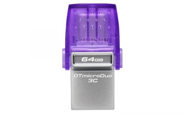 Memorie USB Flash Drive Kingston 64GB DT MicroDuo, USB 3.0, - imagine 8