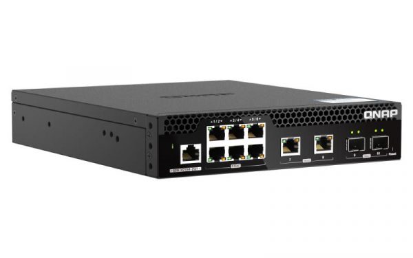 Switch QNAP M2106R CPU Marvell 98DX2528, 6 porturi 2.5Gbps, 2 - imagine 7