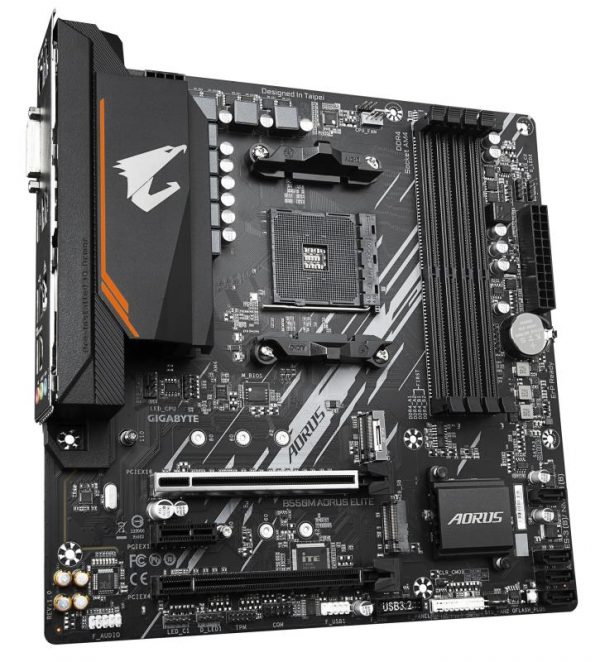 Placa de baza Gigabyte B550M AORUS ELITE, Socket AM4 - imagine 8