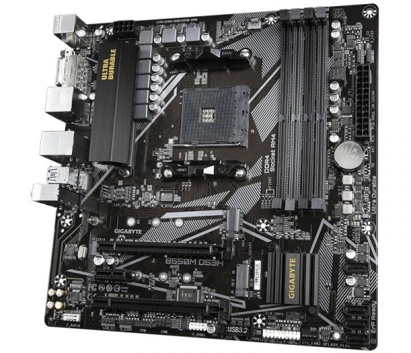 Placa de baza Gigabyte B550M DS3H, Socket AM4 - imagine 9