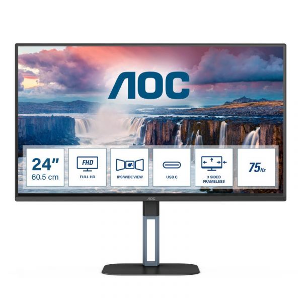 Monitor AOC 23.8" 24V5CE/BK - imagine 5